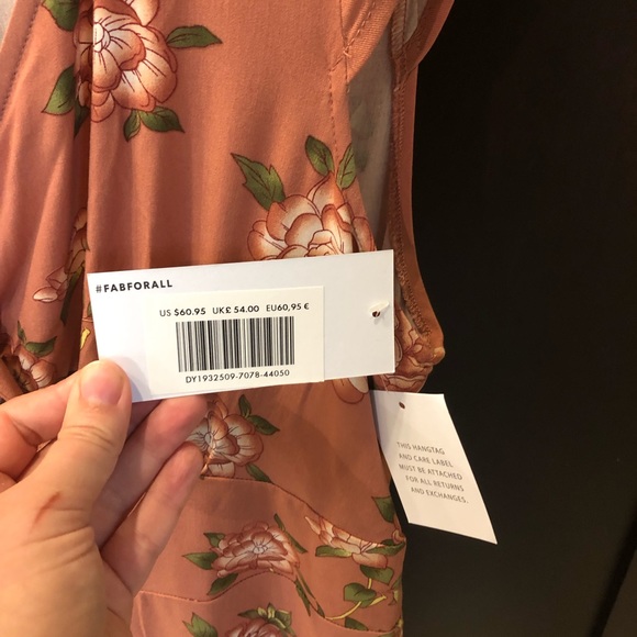 JustFab Tie-Front Summer Dress - Picture 3 of 5